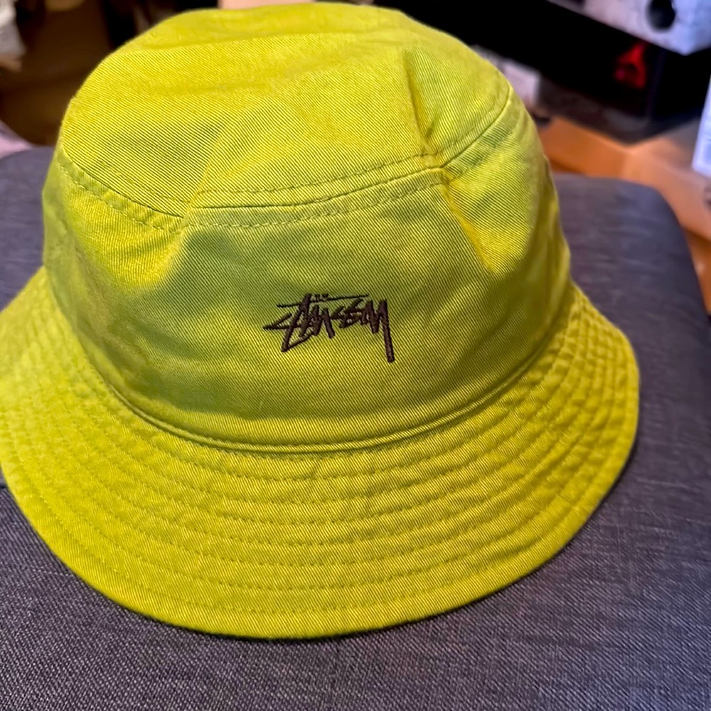 Stussy canvas bucket hat